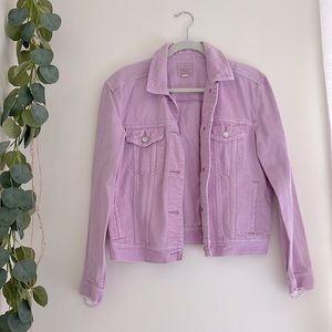 Light Purple Denim Jacket